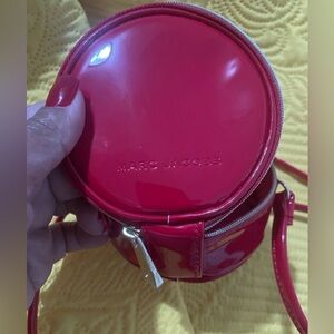 Marc Jacobs Glossy Red Mini Crossbody Bag